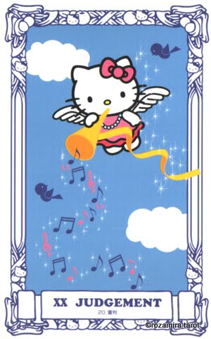 Hello Kitty Tarot Cards by Ryugi Kagami